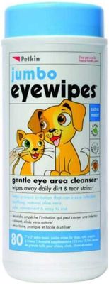 Petkin Jumbo Eye Wipes