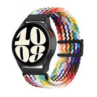 Watch Band for Samsung Galaxy Watch 6/5/4 40/44mm, Galaxy Watch 5 Pro 45mm, Galaxy Watch 4/6 Classic 42/46/43/47mm, Watch 3, Active 2, Gear S3 S2 Fabric Replacement  Strap Breathable Sport Band miniinthebox - thumbnail
