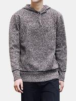 Solid Color Casual Hooded Sweater