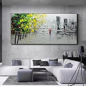 Abstract Art Painting Modern Wall Art Canvas Pictures Large Wall Paintings Handmade Oil Painting For Living Room Wall Decor miniinthebox