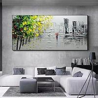 Abstract Art Painting Modern Wall Art Canvas Pictures Large Wall Paintings Handmade Oil Painting For Living Room Wall Decor miniinthebox - thumbnail