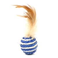 Wild Catz Rowdy Balls Sisal, Feature Cat Toy - Multicolors - 1pc