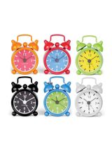 Kikkerland Mini Bell Alarm Clock Key Chain Assorted 1 Piece - thumbnail