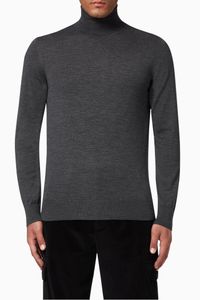 Roll Neck Wool Sweater