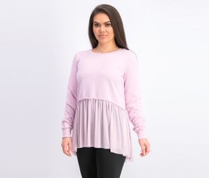 Womens Pullover Sweater Top  Pink