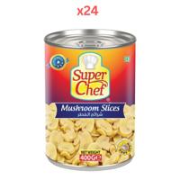 Super Chef Mushroom Slice 400Gm (Pack Of 24)