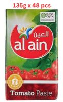 Al Ain Tomato Paste, Tetrapack - 135g x 48