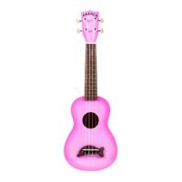 Makala Dolphin Series Soprano Ukulele - Pink Burst