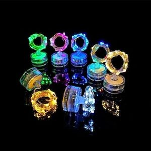Outdoor LED String Light IP68 2M 20LED Candle Submersible LED Lamp Copper Wire String Light Underwater for Vase Bottle Fish Tank Aquarium Light Outdoor Activity and Adventure Lightinthebox