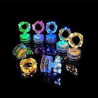 Outdoor LED String Light IP68 2M 20LED Candle Submersible LED Lamp Copper Wire String Light Underwater for Vase Bottle Fish Tank Aquarium Light Outdoor Activity and Adventure Lightinthebox - thumbnail