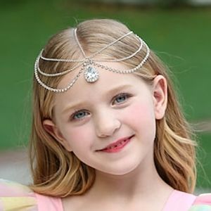 Kids Girls' Active  Sweet Daily  Outdoor Solid Colored Hair Accessories Silver  Gold Kid onesize Lightinthebox