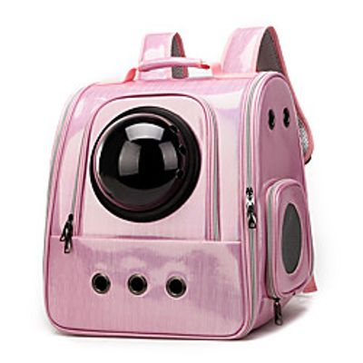 Dog Cat Pets Carrier Bag Travel Backpack Shoulder Messenger Bag Dog Carrier Backpack Adjustable Portable Breathable Solid Colored Classic EVA puppy Small Dog Training Outdoor Hiking Yellow Blue Pink miniinthebox
