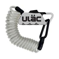 Ulac Piccadilly Carabiner Cable Combo Lock Silver - thumbnail