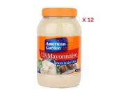 American Garden Mayonnaise 12 x 30 oz