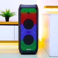 Krypton Rechargeable Bluetooth Portable Speaker-(Black)-(KNMS5193N)