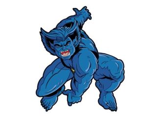 Figpin Marvel Beast X-MEN Animated 640 - 56609