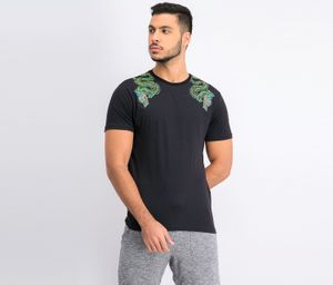 Mens Printed Shirt  Black