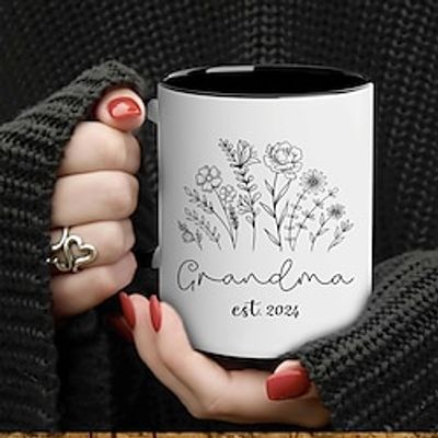 1pc Grandma Est. 2024 Coffee Mug Ceramic Coffee Cups Water Cups For Grandmother Summer Winter Drinkware Birthday Gifts Holiday Gifts Christmas Gifts New Year Gifts Valentine's Day Gifts Lightinthebox 1pc Grandma Est. 2024 Coffee Mug Ceramic Coffee Cups Water Cups For Grandmother Summer Winter Drinkware Birthday Gifts Holiday Gifts Christmas Gifts New Year Gifts Valentine's Day Gifts Lightinthebox