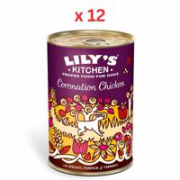 Lily's Kitchen Coronation Chicken Wet Dog Food 400G Pack Of 12