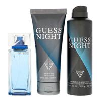 Guess Night (M) Set Edt 100Ml + Sg 200Ml + Body Spray 226Ml (New Pack)