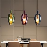 150cm Pendant Lantern Design Pendant Light Glass Artistic Style Formal Style Vintage Style Modern Country 220-240V Lightinthebox - thumbnail