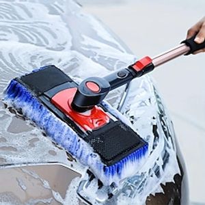 Car Telescoping Long Handle Chenille Broom 360 Degree Rotatable Car Wash Mop Brush Head Towel Kits For Car Cleaning Tools miniinthebox