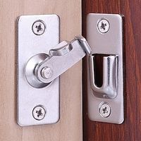 Heavy-Duty 304 Stainless Steel Door Lock Latch, 90 Degree Buckle flip Latch Right Angle Door Latch Lock Lever Latch Heavy Duty Safety Door Lock Lightinthebox - thumbnail
