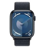 Apple Watch Series 9 |GPS| 45mm| Midnight Aluminum Case with Midnight Sport Loop|MR9C3QA/A