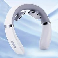 Electric Pulse Neck Massager Cordless Intelligent Neck Massager With Heat 15 Levels Deep Tissue Trigger Point Massager Lightinthebox - thumbnail