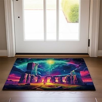 Easter Statues Doormat Non-Slip Oil Proof Rug Indoor Outdoor Mat Bedroom Decor Bathroom Mat Entrance Rug Door Mat Lightinthebox