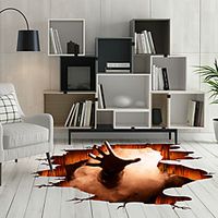 Halloween Zombie Flame Handprint Ghost Catch Horror Decoration Self-adhesive Wall Stickers 30cm90cm2pcs miniinthebox Halloween Zombie Flame Handprint Ghost Catch Horror Decoration Self-adhesive Wall Stickers 30cm90cm2pcs miniinthebox