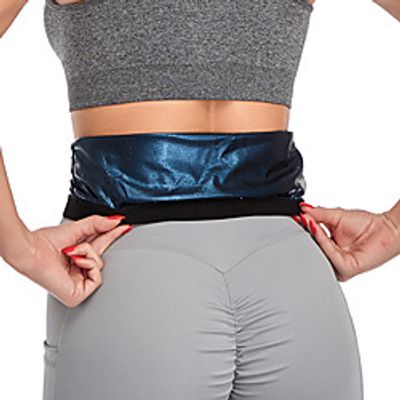 women's sweating waistband yoga corset sports shapewear with anti-slip strip sweating waistband Lightinthebox