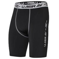 Mens High-elastic Quick-drying Tights Fitness Training Jogging Sport Shorts