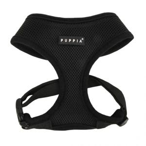 Puppia Soft Harness Black For Dog - AC30 - Medium