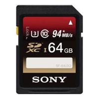 Sony 64GB High Speed UHS-I SDXC U3 Memory Card (Class 10)