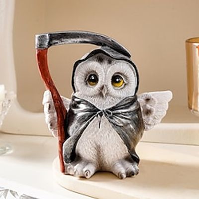 1PC Sickle Owl Ornaments Resin Crafts Creative Garden and Courtyard Decorations Indoor Home Decoration Tabletop Ornaments miniinthebox 1PC Sickle Owl Ornaments Resin Crafts Creative Garden and Courtyard Decorations Indoor Home Decoration Tabletop Ornaments miniinthebox