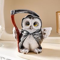 1PC Sickle Owl Ornaments Resin Crafts Creative Garden and Courtyard Decorations Indoor Home Decoration Tabletop Ornaments miniinthebox - thumbnail