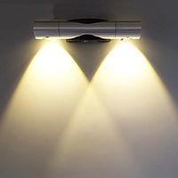 LED Modern Wall Light Double Head Steering Aluminum 360 Degrees Rotating Bedside Lamp Decorative for Passage Background Wall Lightinthebox - thumbnail