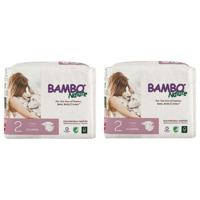 Bambo Nature Eco-Friendly Diapers, Size 2 ,3-6 kg, Value Pack 60 diapers