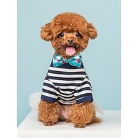 Dog Cat Tie  Bow Tie Plants Bow tie Party  Evening Romantic Party Outdoor Dog Clothes Puppy Clothes Dog Outfits Adjustable Multicolor Costume for Girl and Boy Dog Polyster Lightinthebox - thumbnail