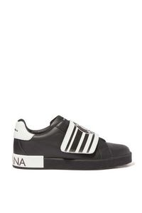 DNA Logo Leather Sneakers