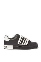 DNA Logo Leather Sneakers - thumbnail