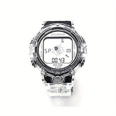 Women Men Kids Digital Watch Military Sports Tactical Wristwatch Luminous Calendar Date Week Waterproof ABS Watch Lightinthebox