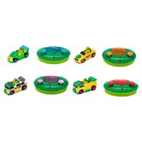 Teenage Mutant Ninja Turtles Rc Micro Shell Racers 4Asst Battery Operated - 71049