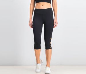 Womens Active Wear Leggings  Black