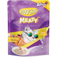 Moochie Cat Food Tuna & Scallop Recipe In Jelly Pouch 12 x 70 g