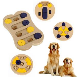 Wooden Round/Bone Shape Pet Dog Training Toys