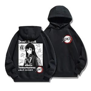 Inspired by Demon Slayer: Kimetsu no Yaiba Muichiro Tokito Hoodie Cartoon 100% Polyester Anime Harajuku Graphic Kawaii Hoodie For Men's / Women's / Couple's miniinthebox