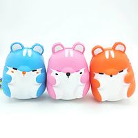 Squishy Squishies Squishy Toy Squeeze Toy / Sensory Toy Jumbo Squishies 3 pcs Hamster Stress and Anxiety Relief Slow Rising PU For Kid's Adults' Boys and Girls Gift Party Favor miniinthebox - thumbnail