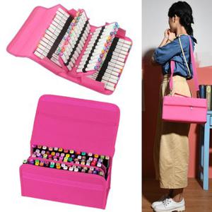 80 Slots Multi-Layer Marker Case Holder Bag For Copic Marker Primascolor Marker Storage Container